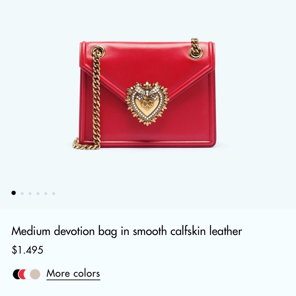 Brand New DG Devotion Medium Handbag